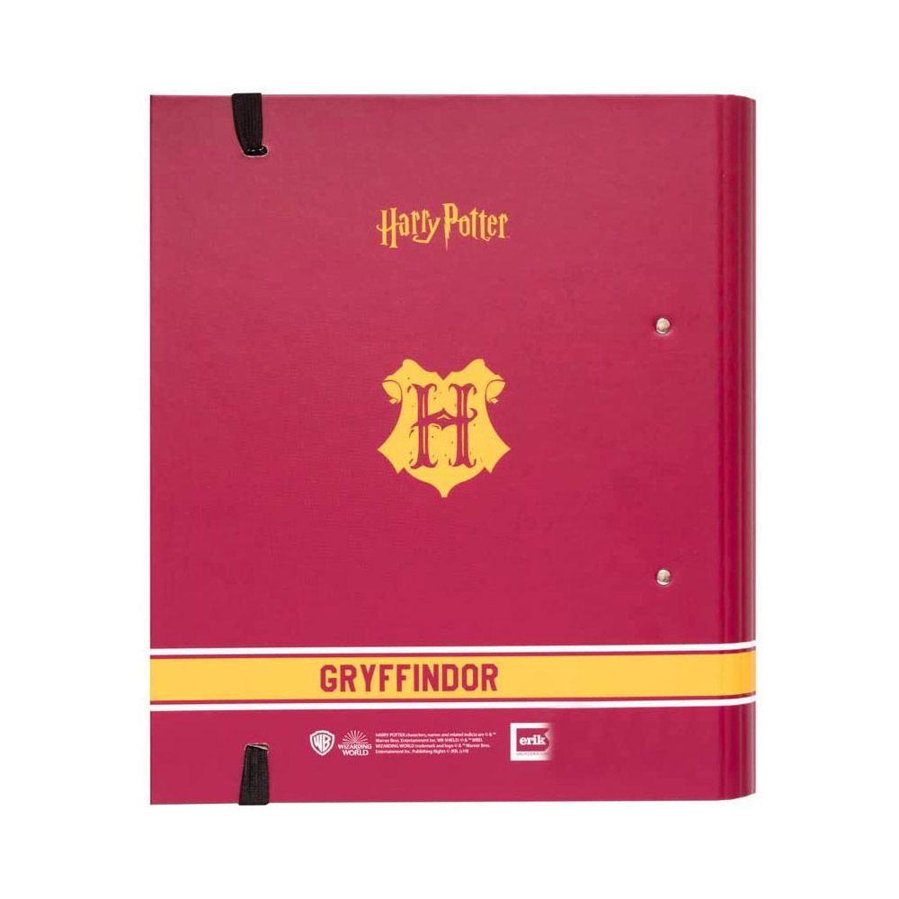 Premium Κλασέρ 2 κρίκων με Λάστιχο HARRY POTTER Gryffindor