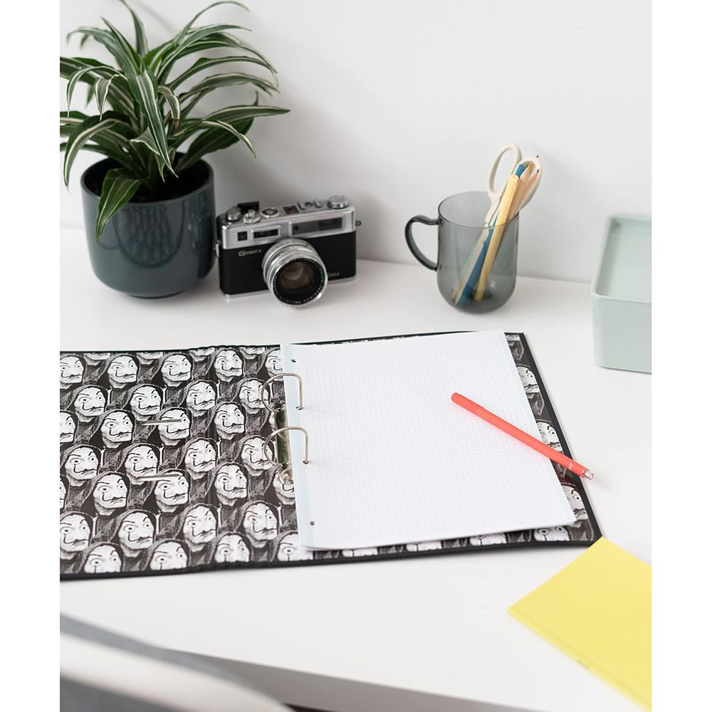 Premium 2 ring File Folder LA CASA DE PAPEL