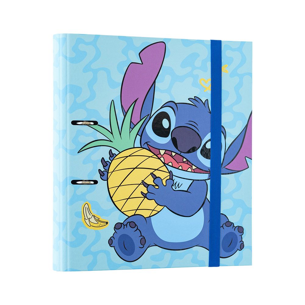 Premium Κλασέρ 2 κρίκων με Λάστιχο DISNEY Lilo & Stitch Tropical