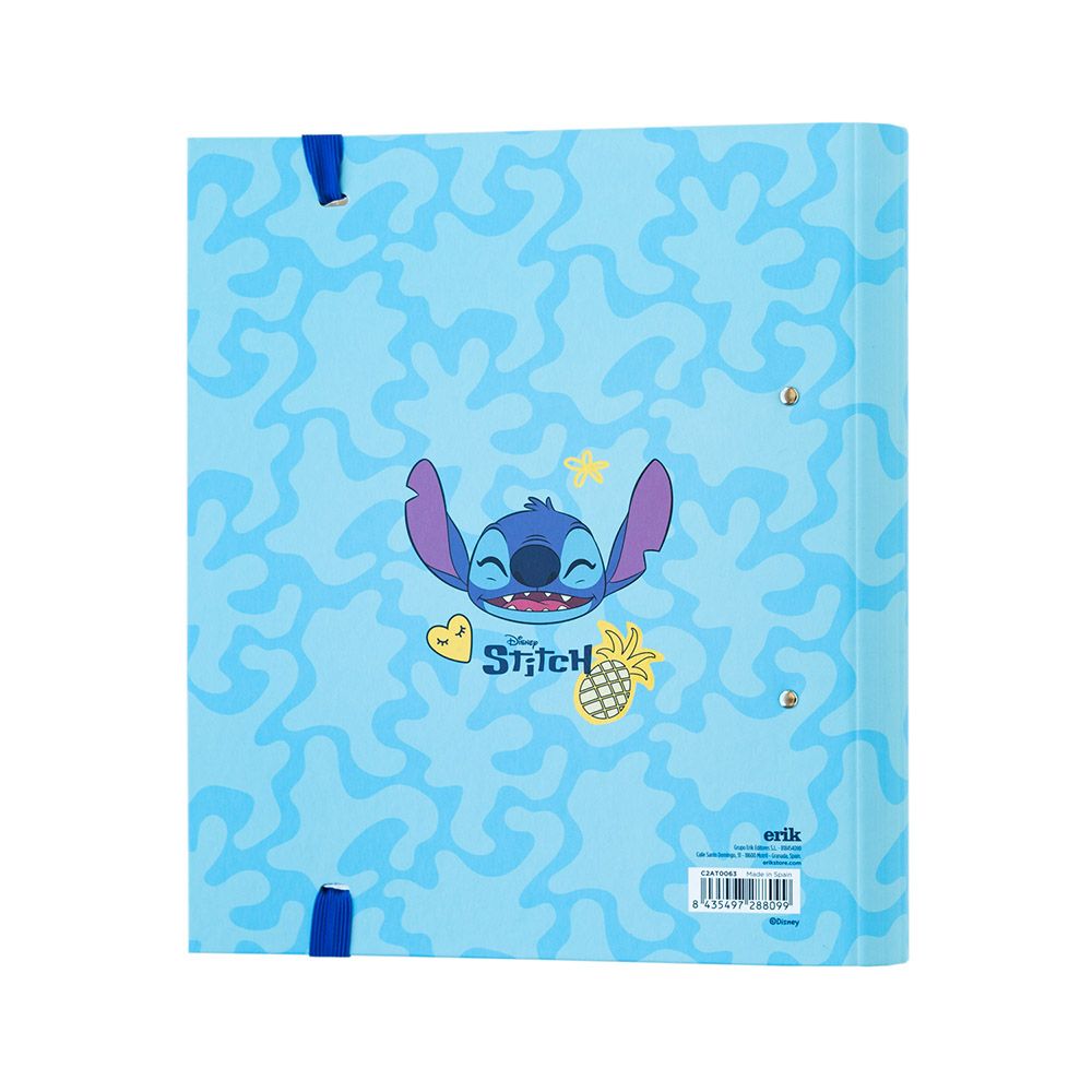 Premium Κλασέρ 2 κρίκων με Λάστιχο DISNEY Lilo & Stitch Tropical