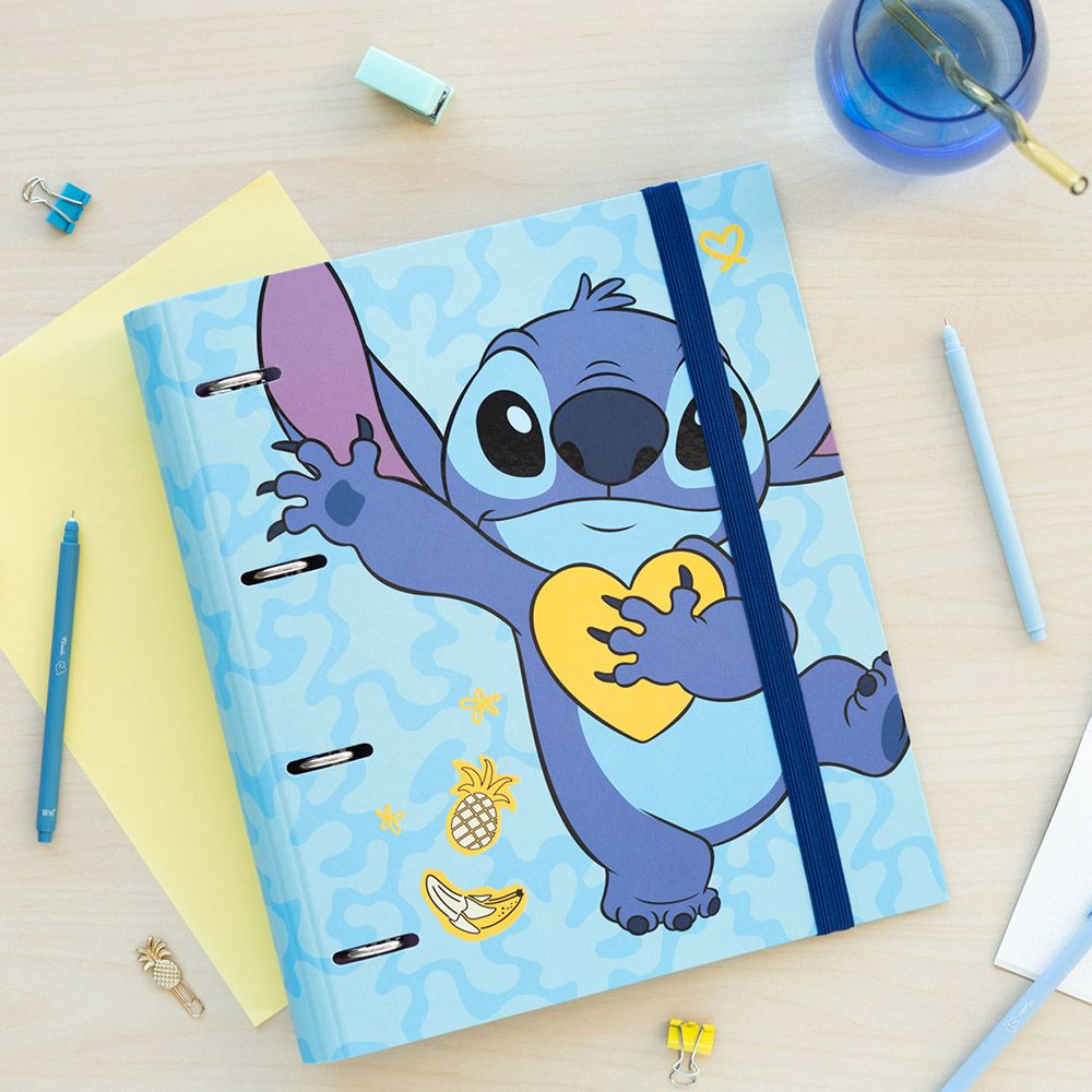 Premium Κλασέρ με Λάστιχο 4 κρίκων DISNEY Lilo & Stitch Tropical