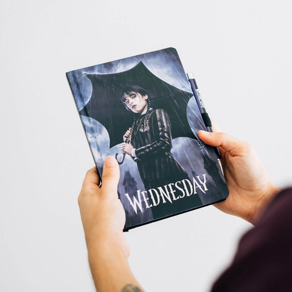 Premium Notebook with Light Pen A5 WEDNESDAY