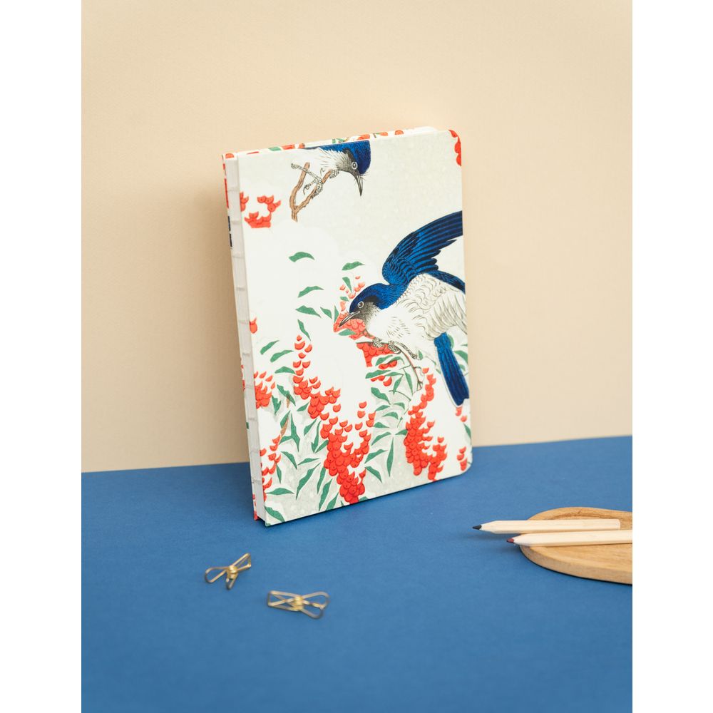 Premium Notebook A5 JAPANESE BIRDS by Kokonote