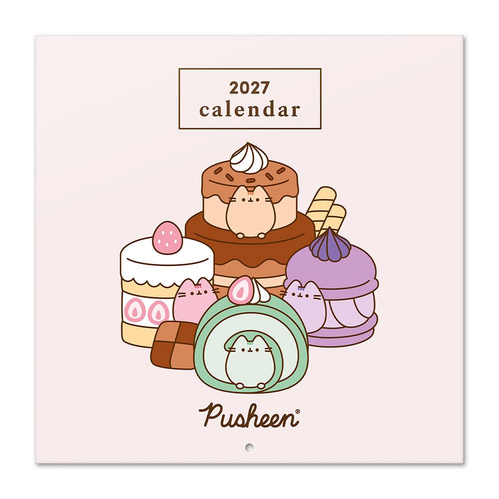 Ημερολόγιο Τοίχου 2027 30X30εκ PUSHEEN