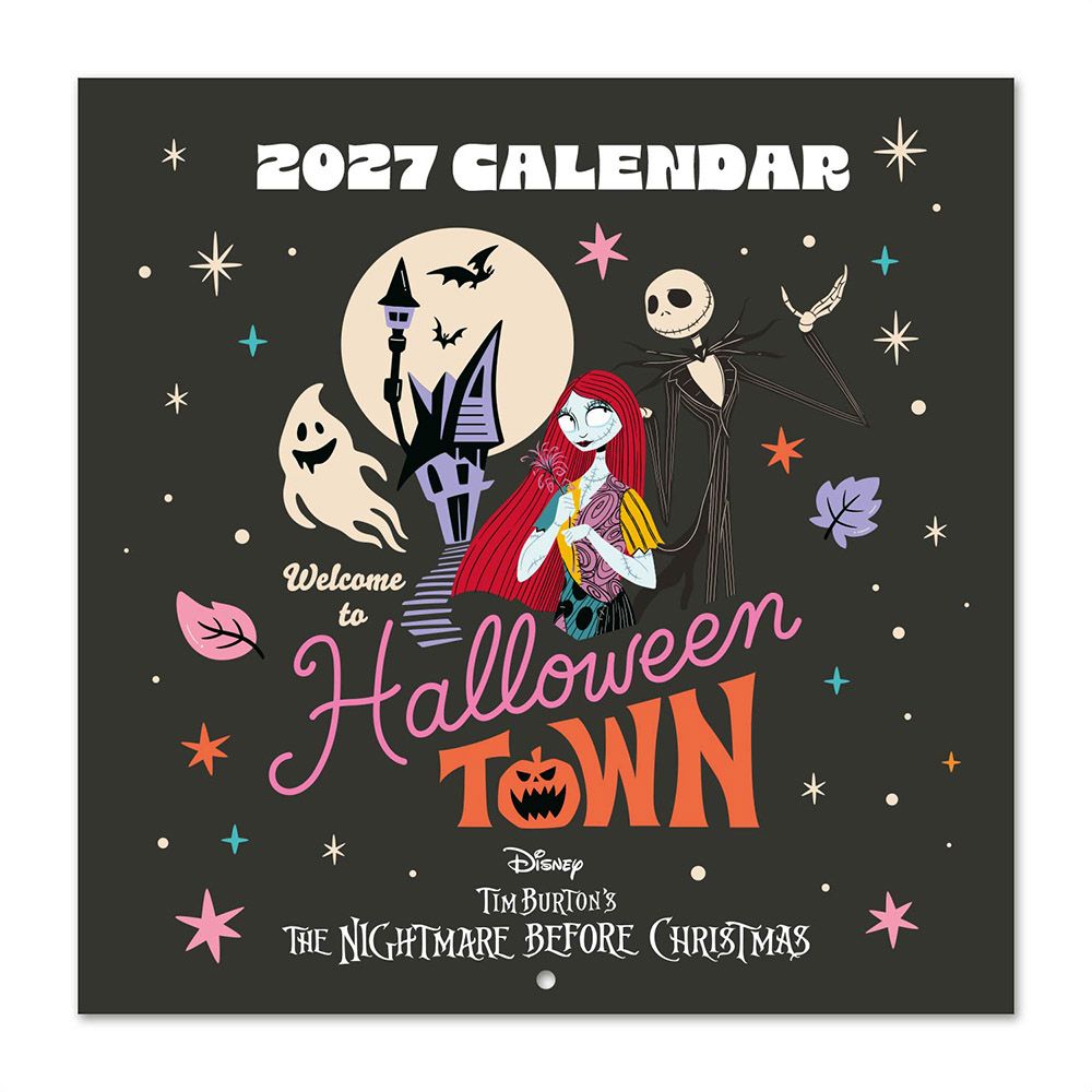 Ημερολόγιο Τοίχου 16 Μηνών 2027 30X30εκ DISNEY THE NIGHTMARE BEFORE CHRISTMAS