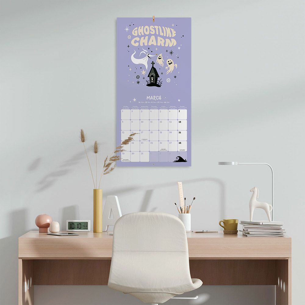 Ημερολόγιο Τοίχου 16 Μηνών 2027 30X30εκ DISNEY THE NIGHTMARE BEFORE CHRISTMAS