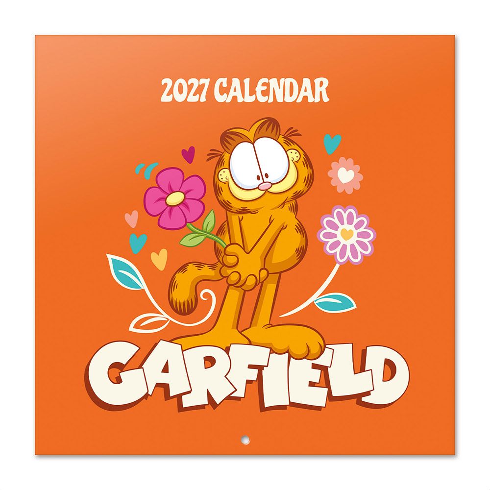 Ημερολόγιο Τοίχου 16 Μηνών 2027 30X30εκ GARFIELD