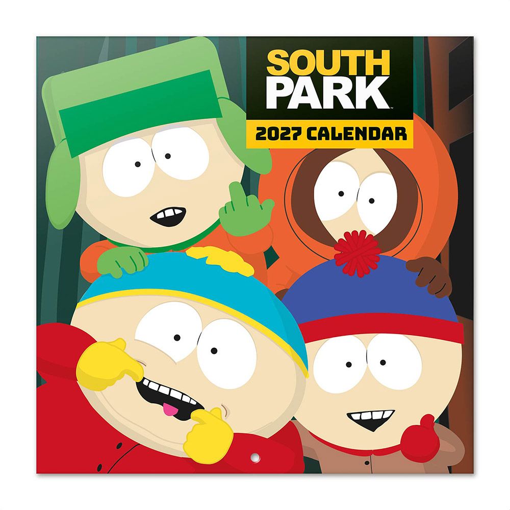 Ημερολόγιο Τοίχου 16 Μηνών 2027 30X30εκ SOUTH PARK