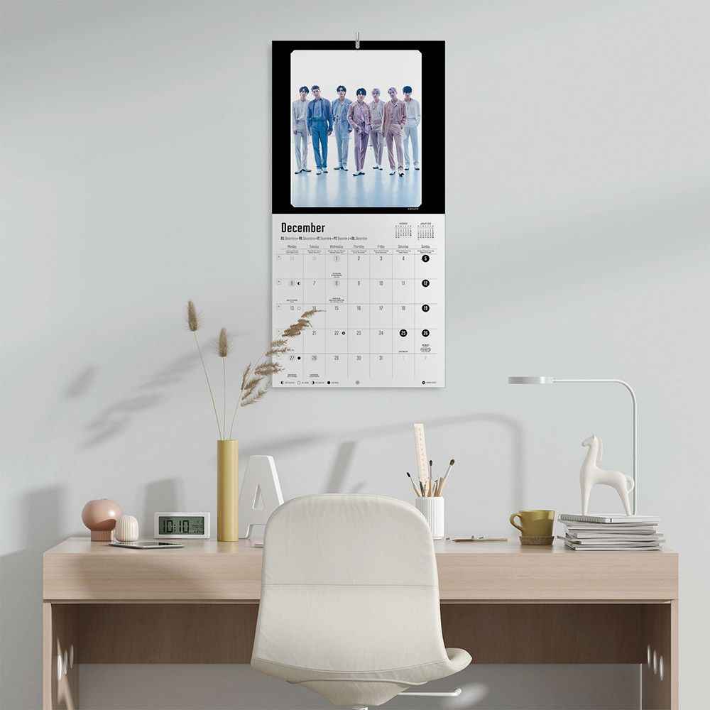 Wall Calendar 2027 30X30cm BTS