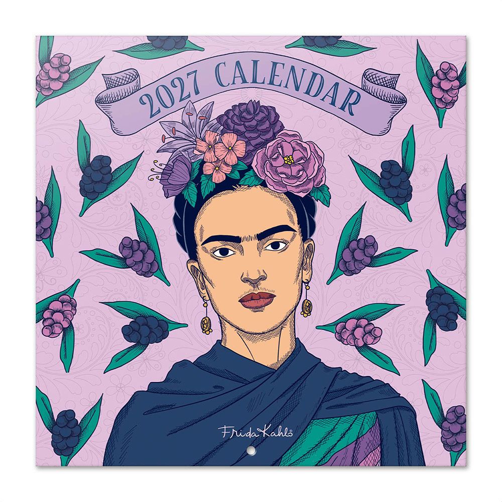 Ημερολόγιο Τοίχου 16 Μηνών 2027 30X30εκ FRIDA KAHLO