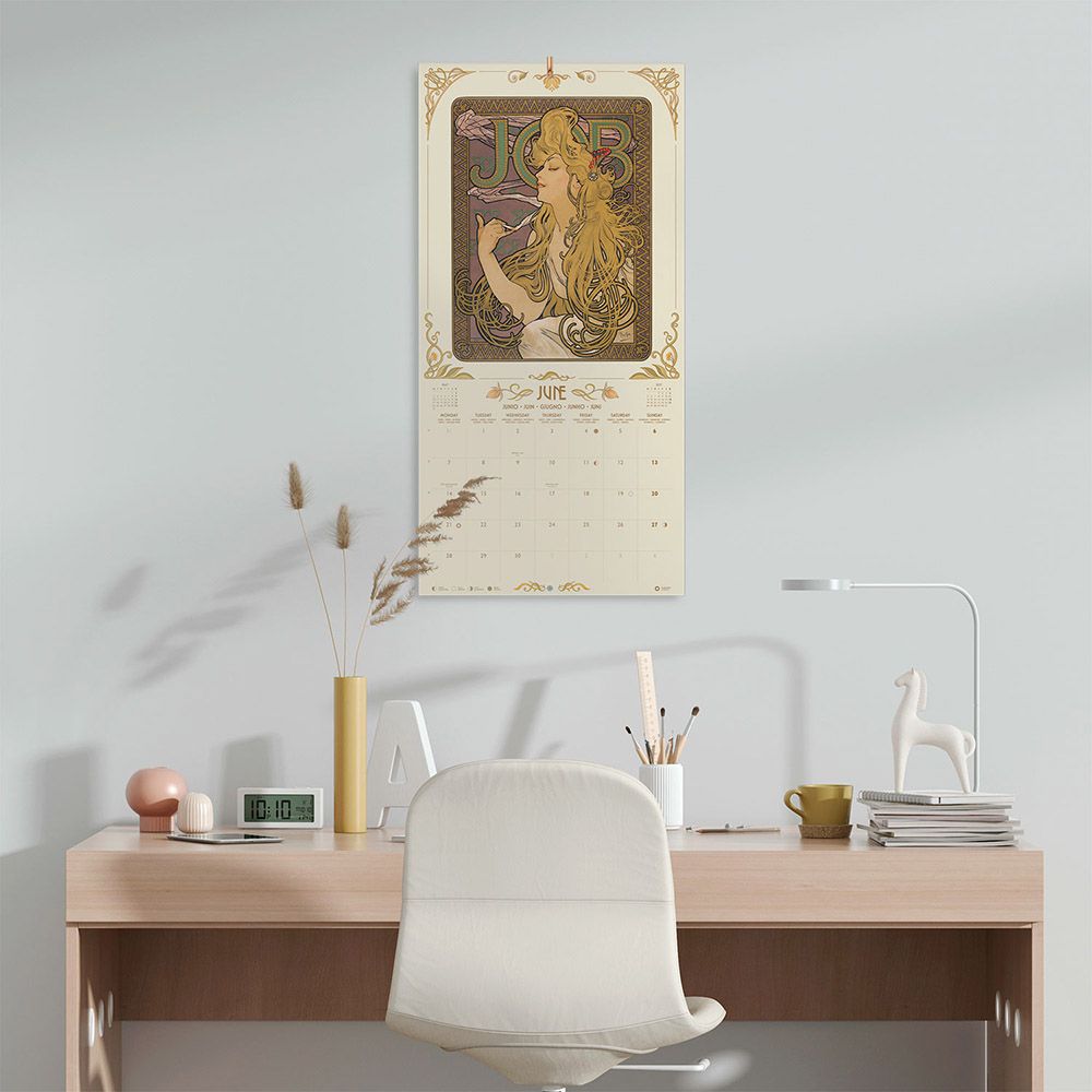Ημερολόγιο Τοίχου 16 Μηνών 2027 30X30εκ ART NOUVEAU