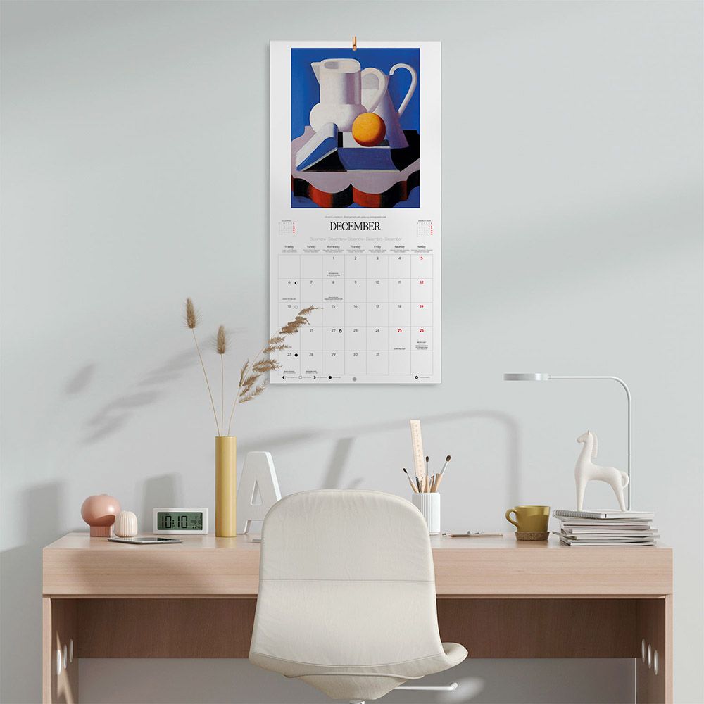 Ημερολόγιο Τοίχου 16 Μηνών 2027 30X30εκ 20TH CENTURY ART