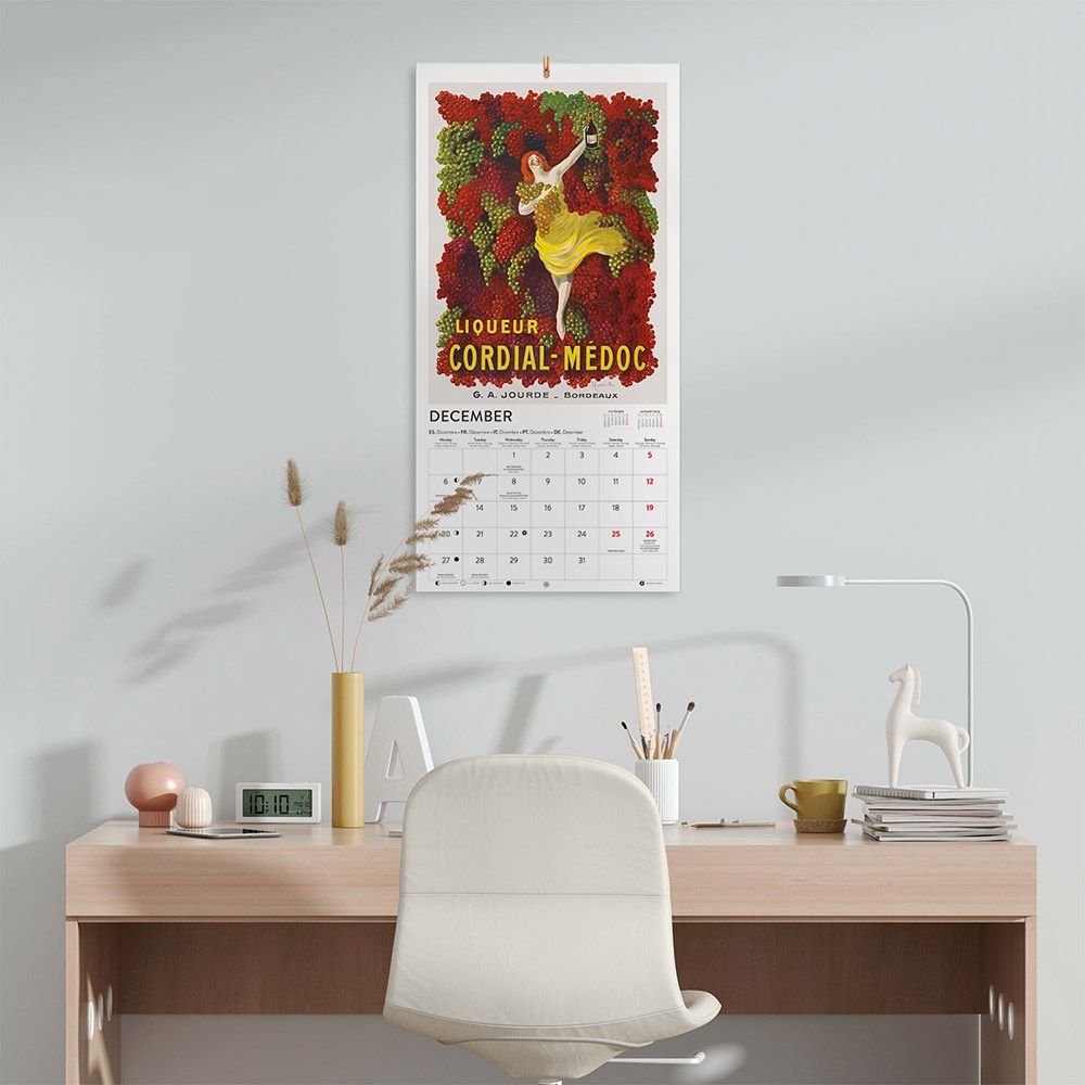 Ημερολόγιο Τοίχου 16 Μηνών 2027 30X30εκ VINTAGE ADVERTISING