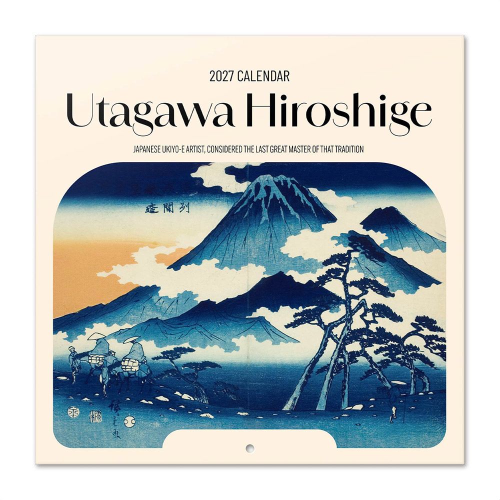 Ημερολόγιο Τοίχου 16 Μηνών 2027 30X30εκ HIROSHIGE