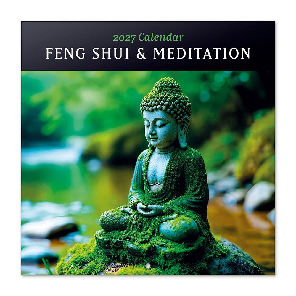 Ημερολόγιο Τοίχου 16 Μηνών 2027 30X30εκ FENG SHUI & MEDITATION