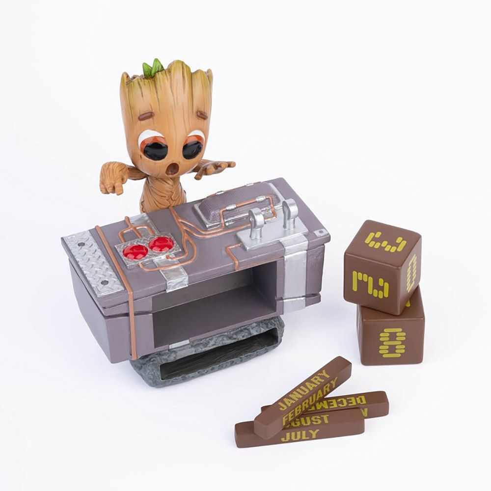 Διαρκές 3D Ημερολόγιο MARVEL Groot Death Button