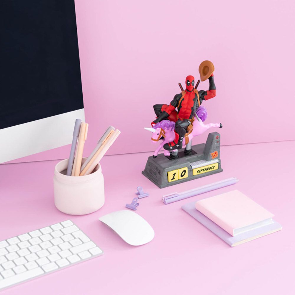 Perpetual 3D Calendar 21cm MARVEL Deadpool