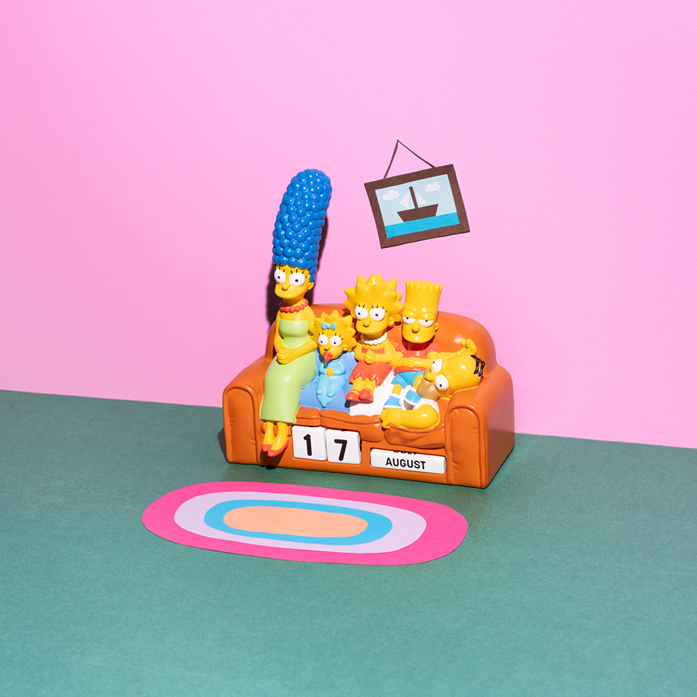 Διαρκές 3D Ημερολόγιο 12εκ THE SIMPSONS