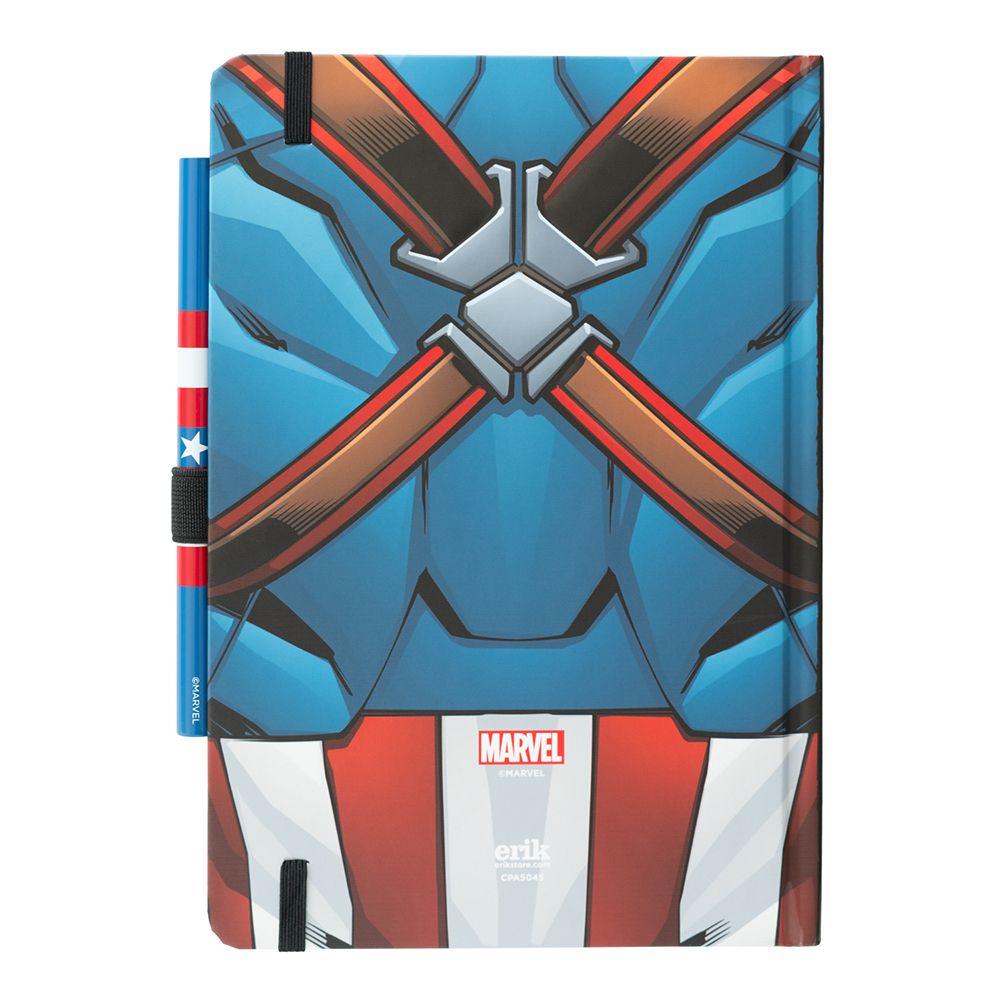 Premium Notebook A5 MARVEL CAPTAIN AMERICA Uniform