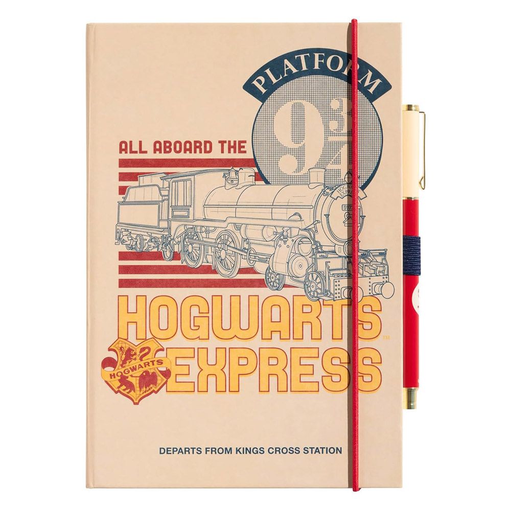 Premium Notebook A5 with Lightsaber Pen HARRY POTTER Platform 9 3/4
