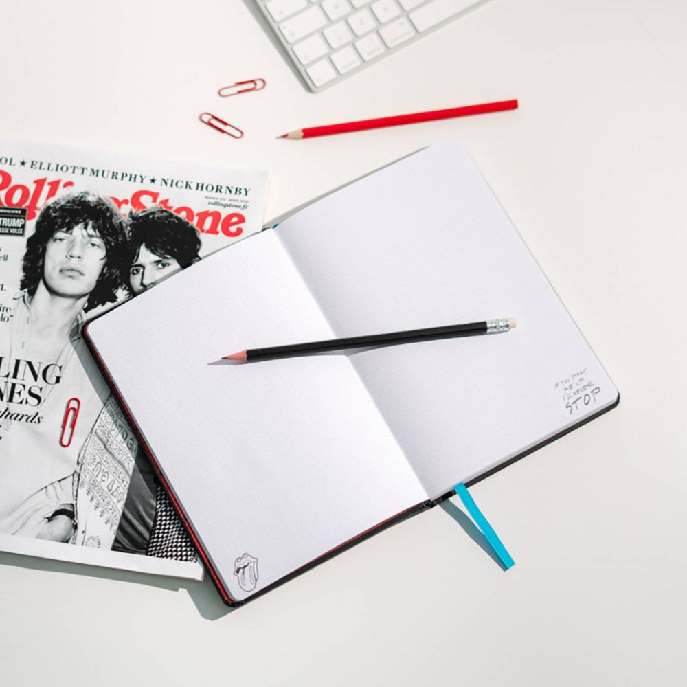 Premium A5 Notebook THE ROLLING STONES