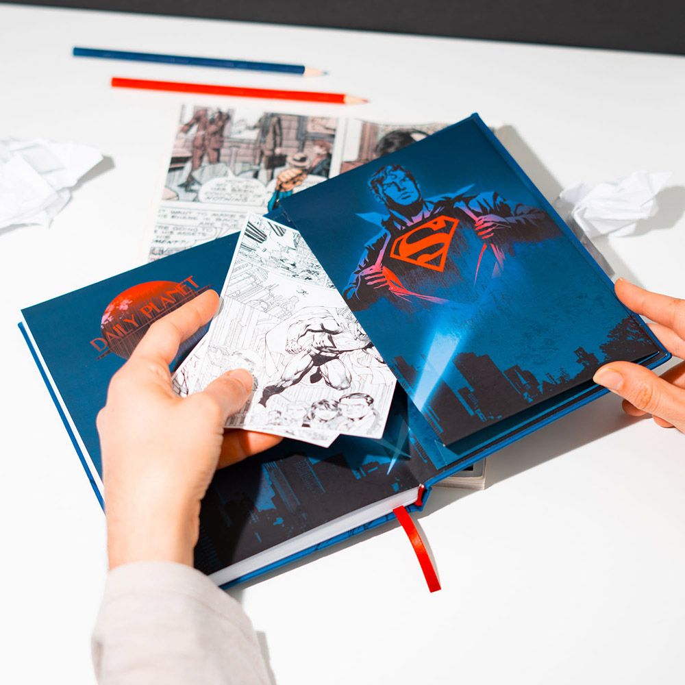 Premium Τετράδιο Α5 με Σκληρό Εξώφυλλο DC COMICS Superman