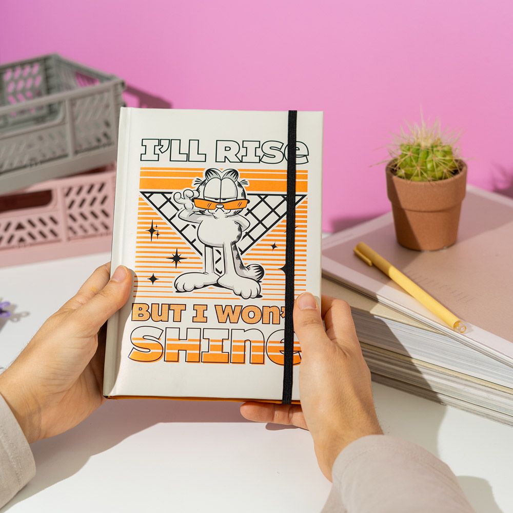 Premium Hardcover Notebook A5 GARFIELD