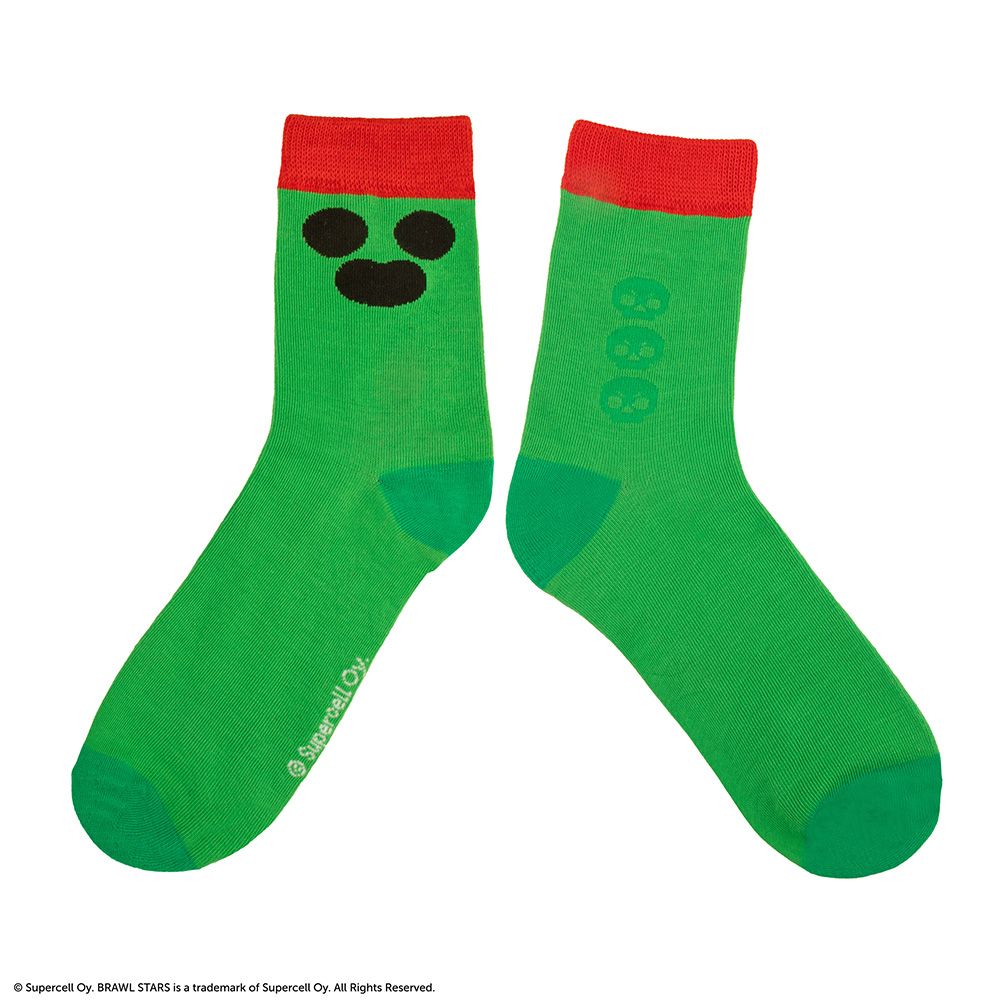 Socks BRAWL STARS Spike, Crow & Mr. P One Size 35-45 (3-pairs box)