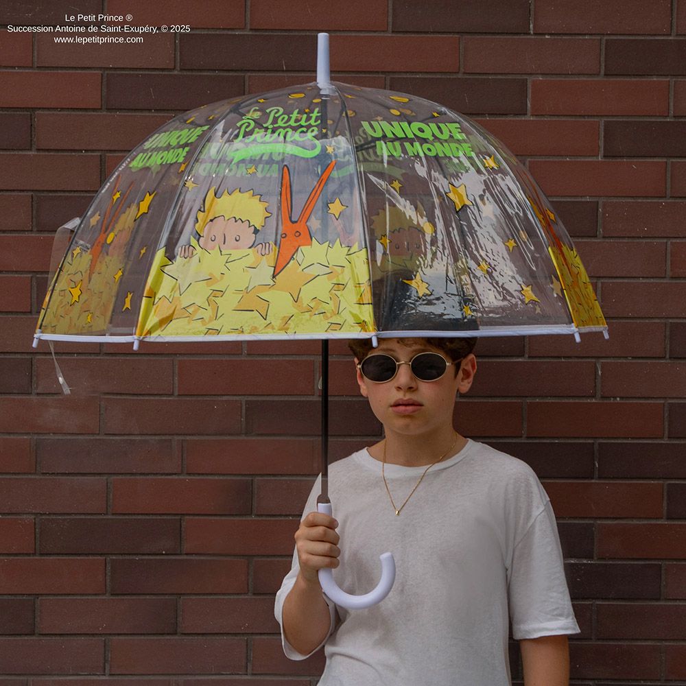 Transparent Umbrella THE LITTLE PRINCE Unique in All the World