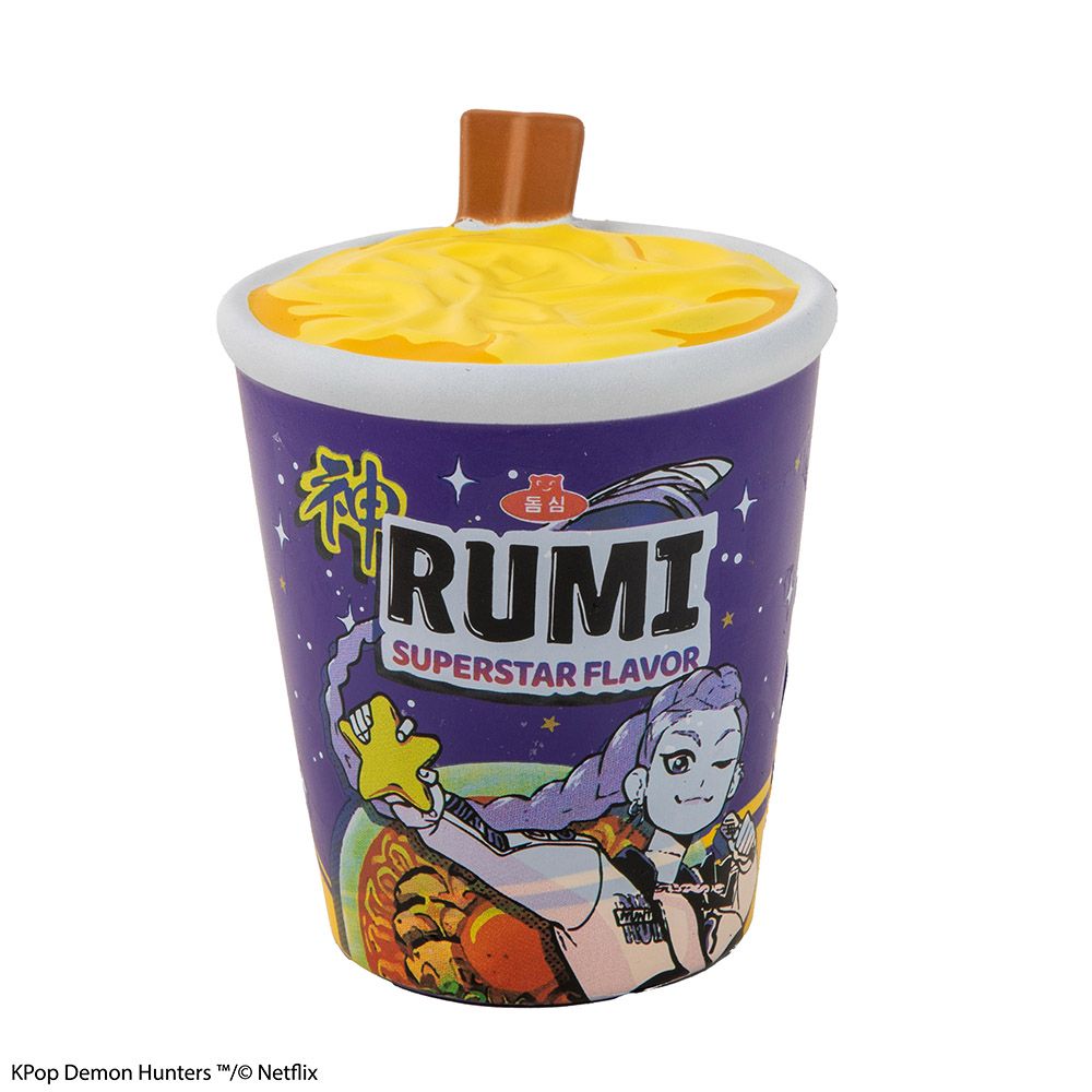 Squishy K-POP DEMON HUNTERS Noodle Cup Rumi Superstar Flavor