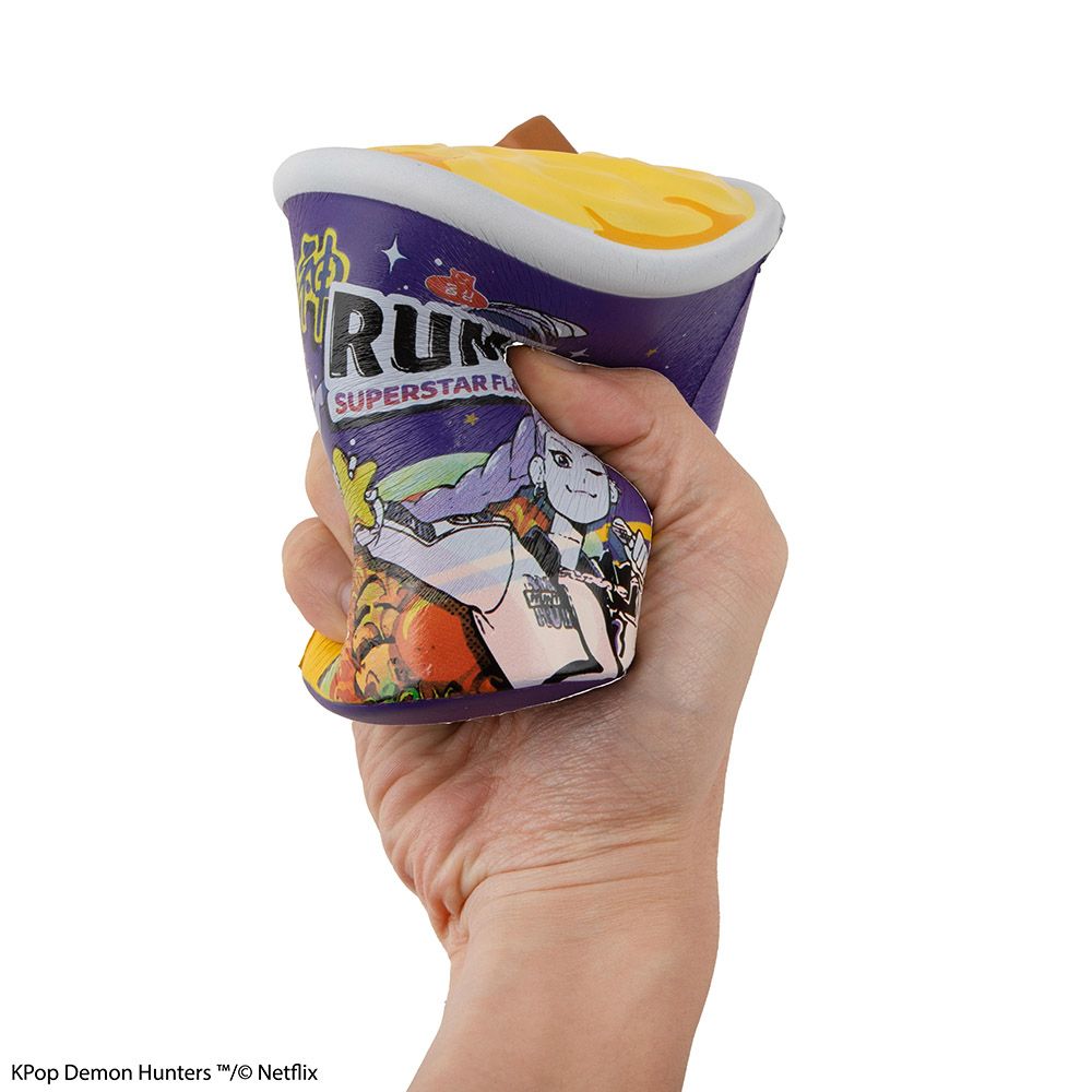Squishy K-POP DEMON HUNTERS Noodle Cup Rumi Superstar Flavor