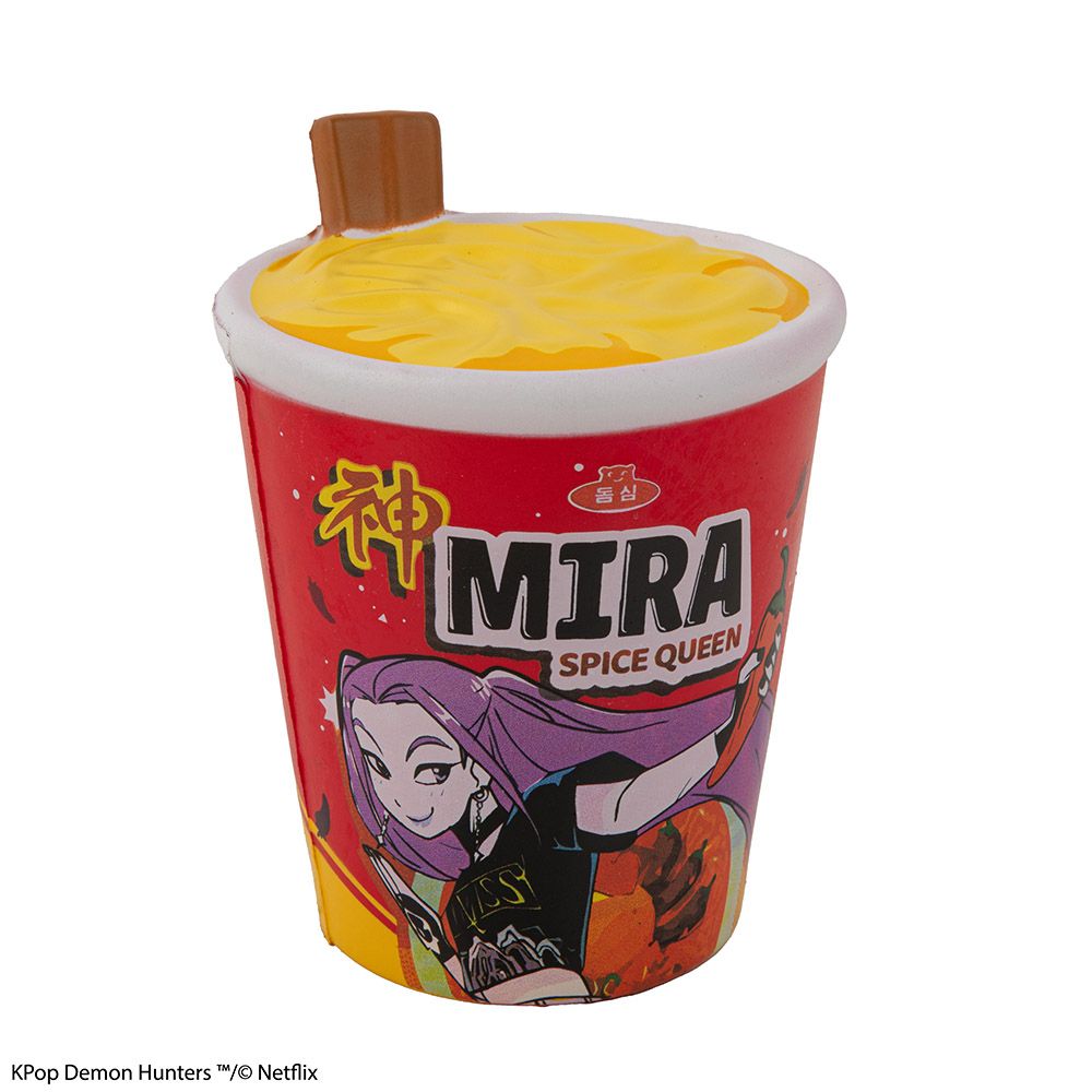 Squishy K-POP DEMON HUNTERS Noodle Cup Mira Spice Queen