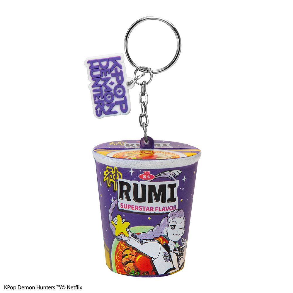 Squishy keyring K-POP DEMON HUNTERS Noodle Cup Rumi Superstar Flavor