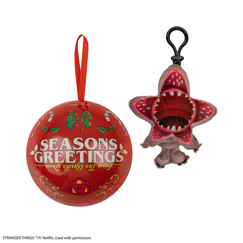 Holiday Capsule Keyring Plush STRANGER THINGS Demogorgon