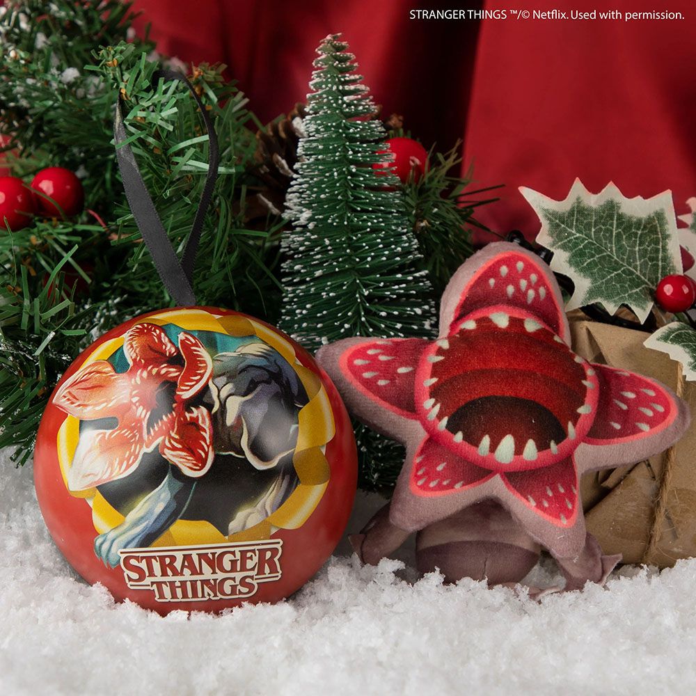 Holiday Capsule Keyring Plush STRANGER THINGS Demogorgon