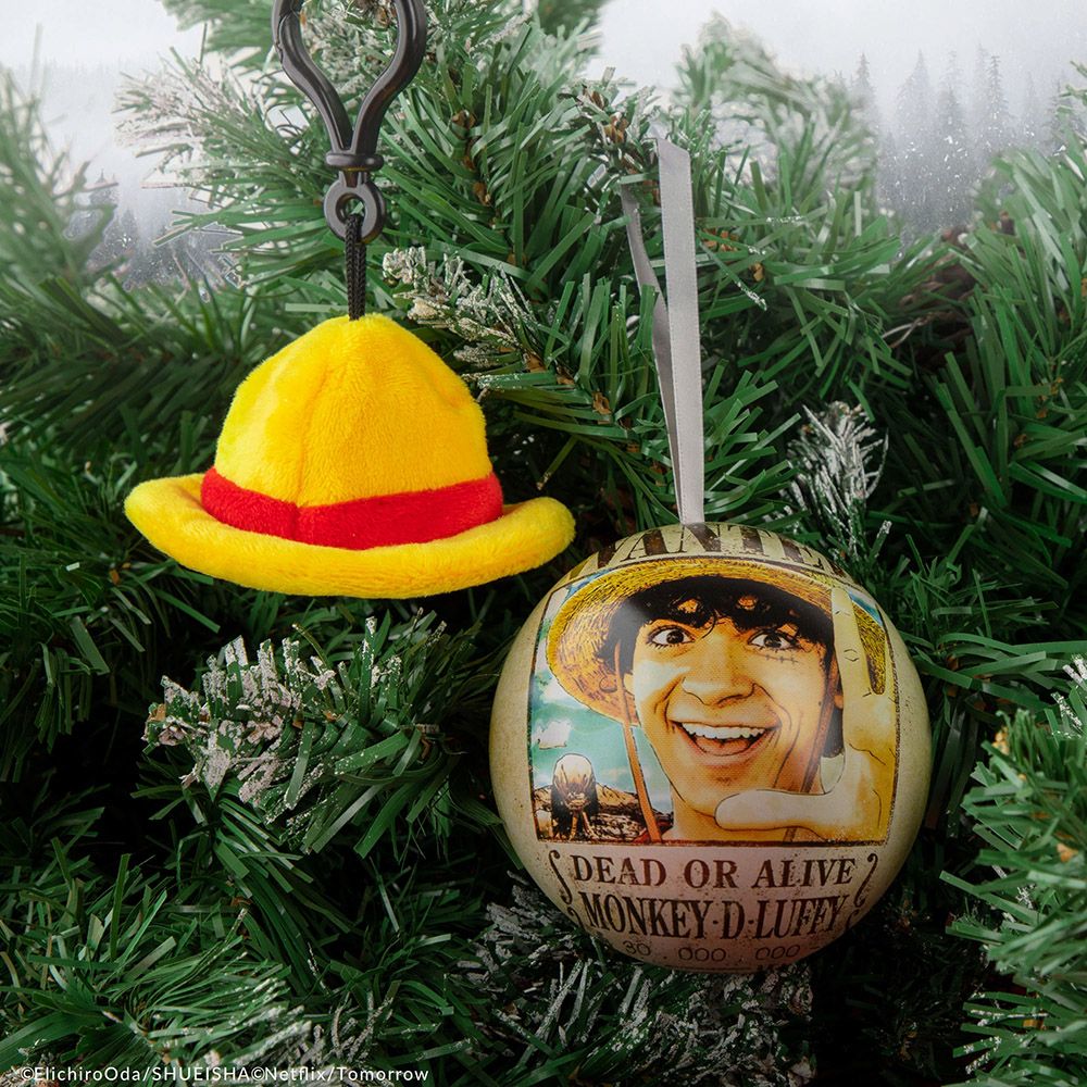 Μπρελόκ Λούτρινο NETFLIX ONE PIECE Straw Hat Holiday Capsule