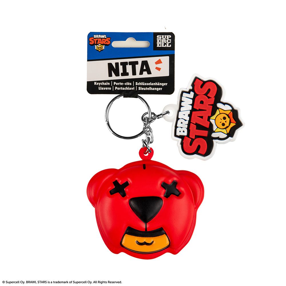 Squishy keyring BRAWL STARS Nita