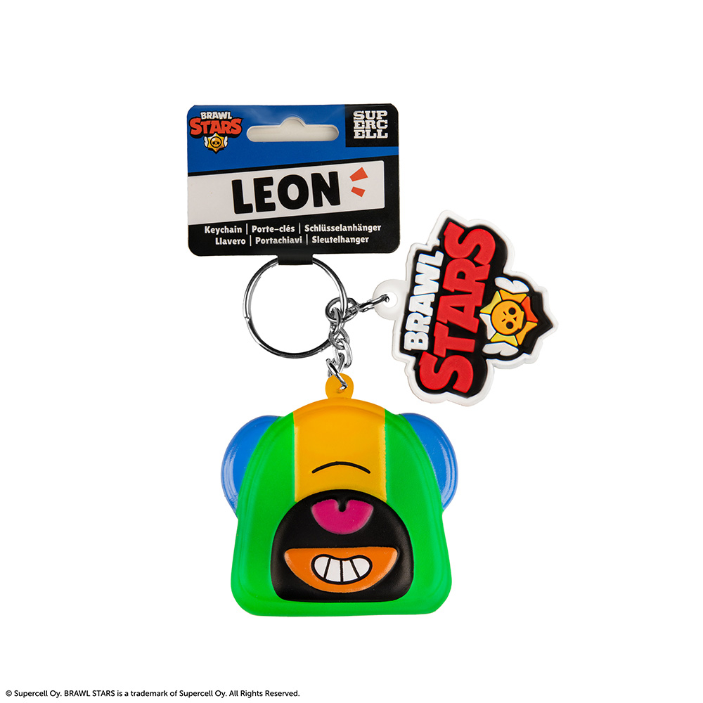 Squishy Μπρελόκ BRAWL STARS Leon