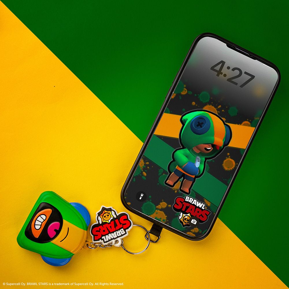 Squishy Μπρελόκ BRAWL STARS Leon