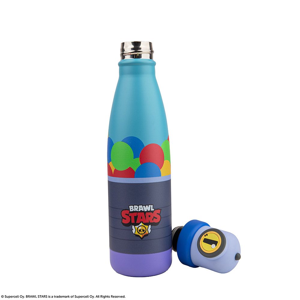 Metallic Bottle Hot&Cold 500ml BRAWL STARS Rico