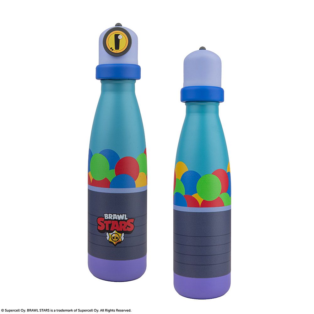 Metallic Bottle Hot&Cold 500ml BRAWL STARS Rico