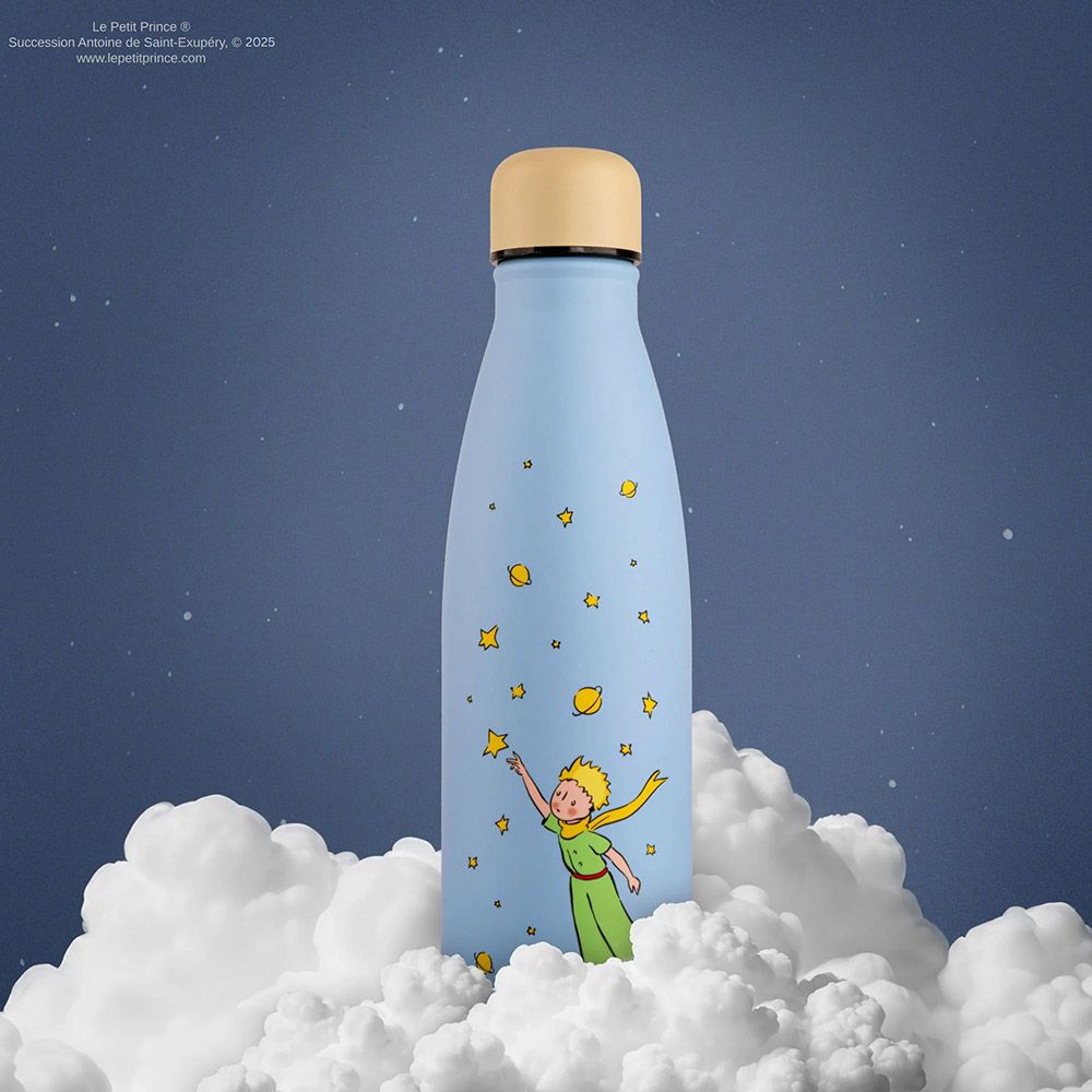 Metallic Bottle Hot&Cold 500ml THE LITTLE PRINCE Reaching For The Stars
