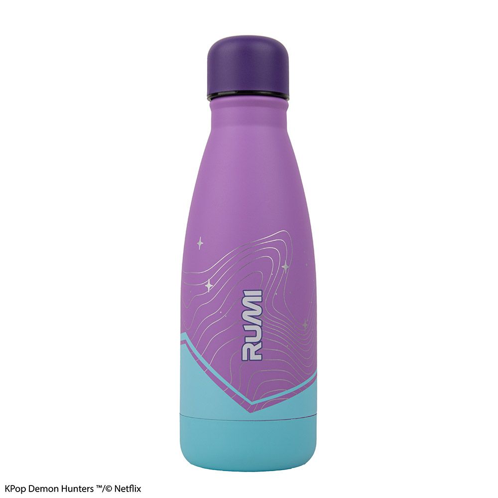 Metallic Mini Water Bottle 500ml K-POP DEMON HUNTERS Rumi