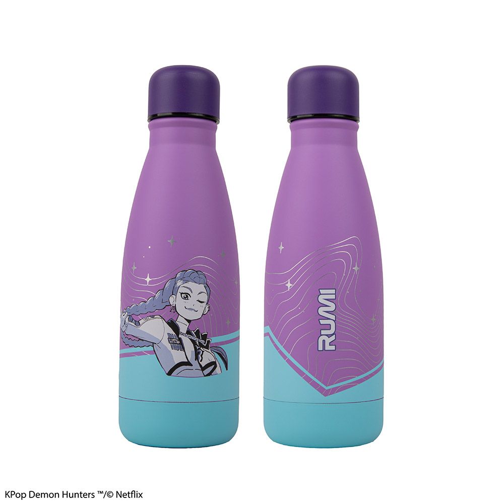 Metallic Mini Water Bottle 500ml K-POP DEMON HUNTERS Rumi