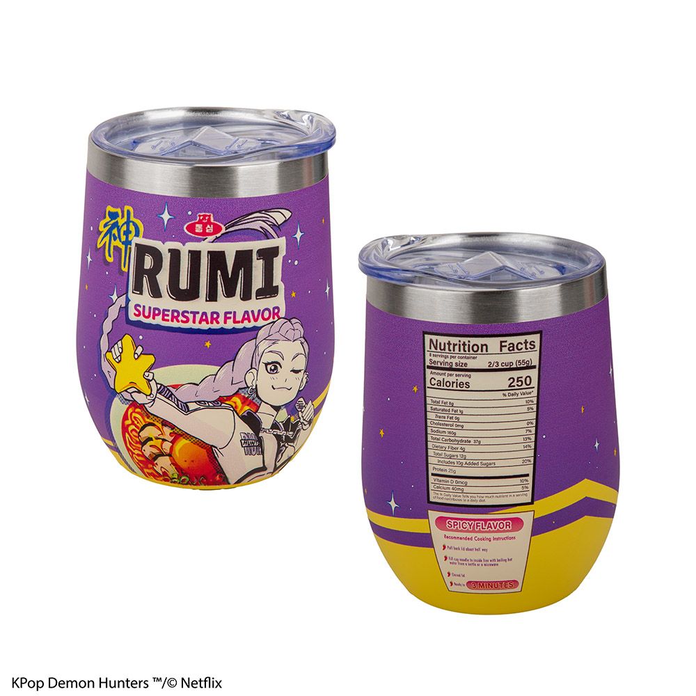 Μεταλλική Κούπα Ταξιδίου Θερμός 350ml K-POP DEMON HUNTERS Rumi Superstar Flavor