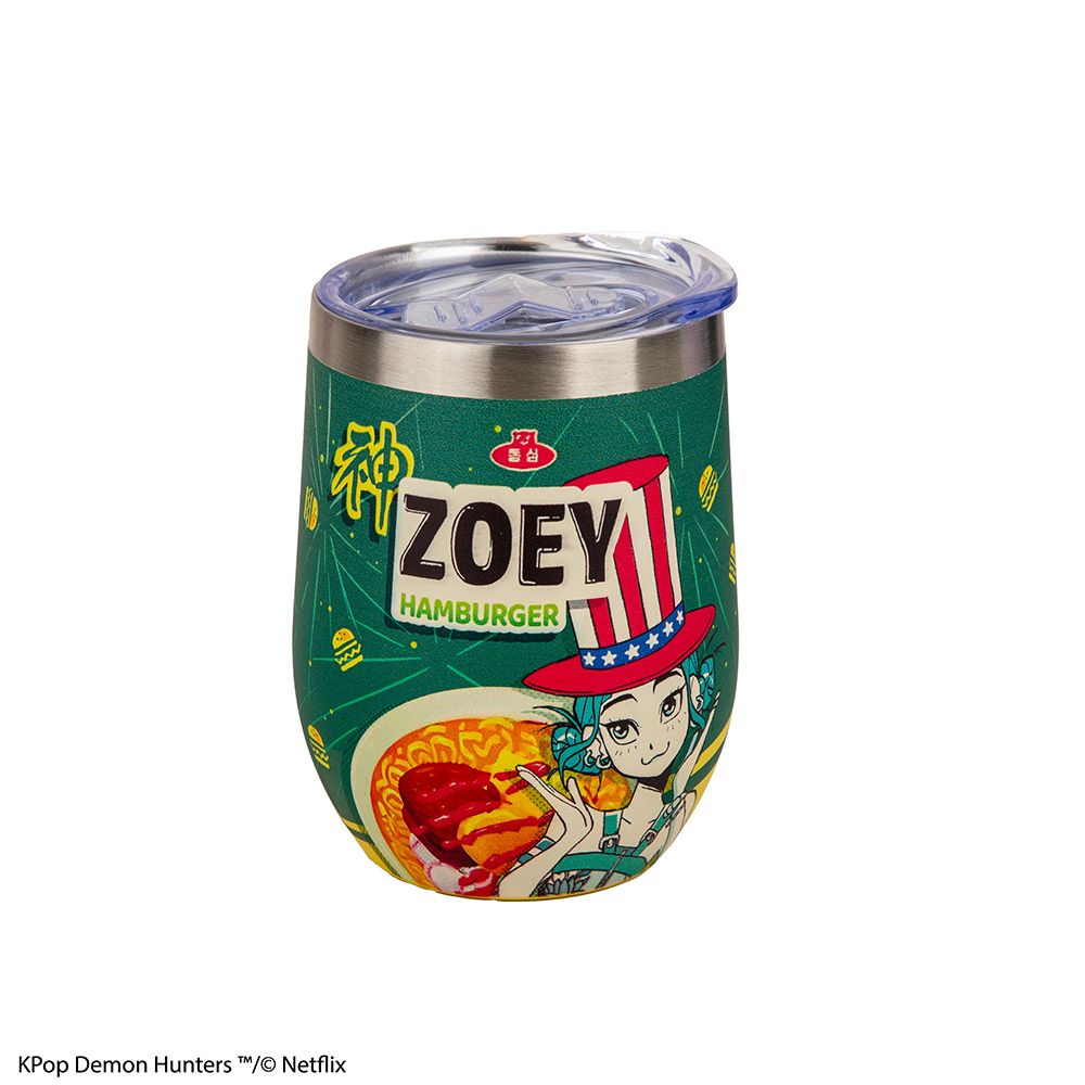 Μεταλλική Κούπα Ταξιδίου Θερμός 350ml K-POP DEMON HUNTERS Zoey Hamburger