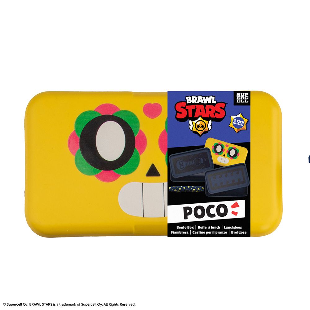 Set of 2 Lunch Boxes Poco BRAWL STARS