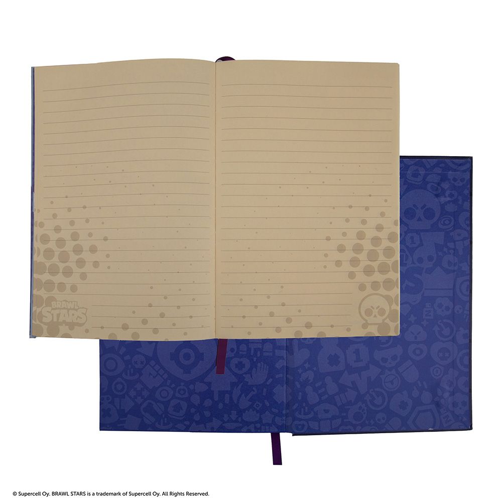 Premium Hardcover PU Notebook A5 BRAWL STARS Rico