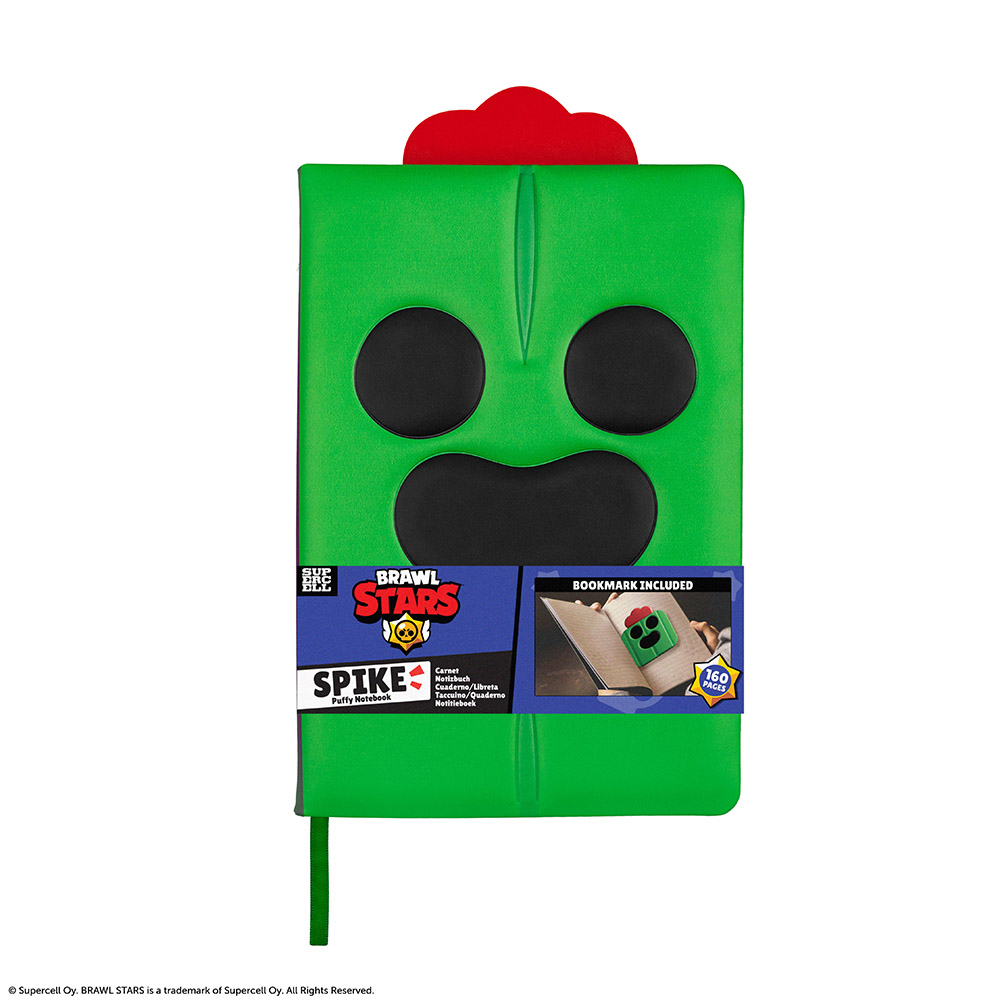 Premium Hardcover PU Notebook A5 BRAWL STARS Spike