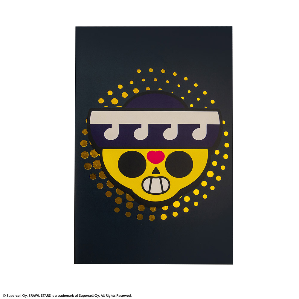 Premium Soft cover PU Notebook A5 BRAWL STARS Poco